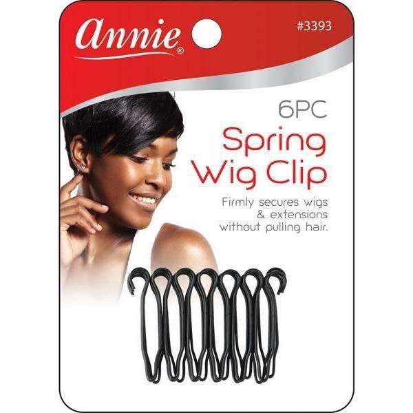 Annie 6pc Spring Wig Clip
