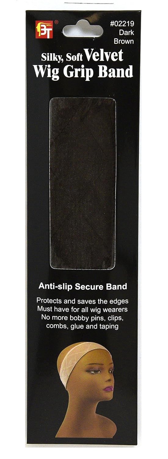 BT silky, soft velvet wig grip cap