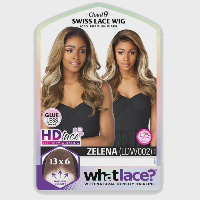 CLOUD 9 WHAT LACE? LACE WIG &quot;ZELENA&quot; (LDW002) FLAMBOYAGEBLONDE- 4