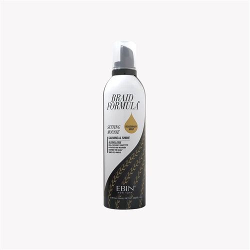 Ebin braid formula setting mousse 12.49oz black