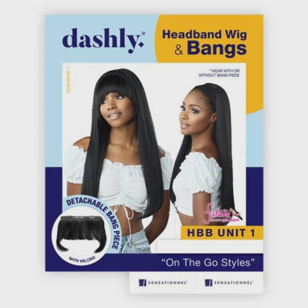 DASHLY HEADBAND WIG and BANG 001 F1B/30