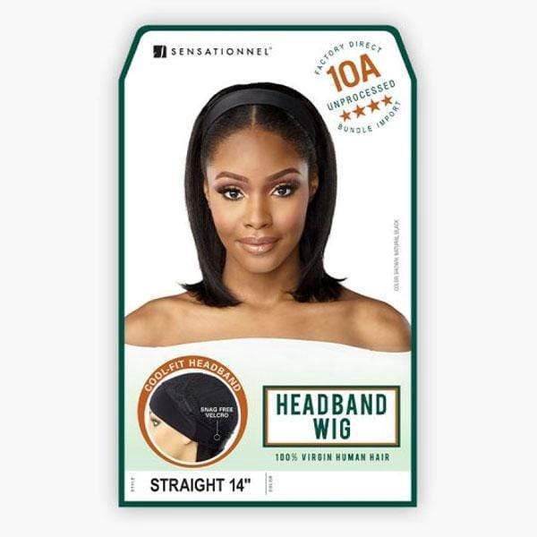HH 10A HEADBAND STRAIGHT 14&quot; WIG NATURAL