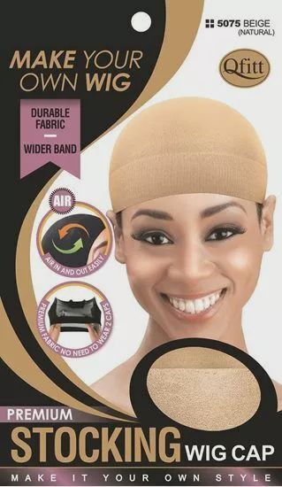 Premium Stocking Wig Cap 5075 BEIGE ( Natural )