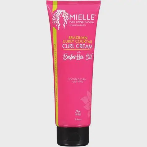 Mielle Organics Brazillian Curly Cocktail Curl Cream (7.5oz)