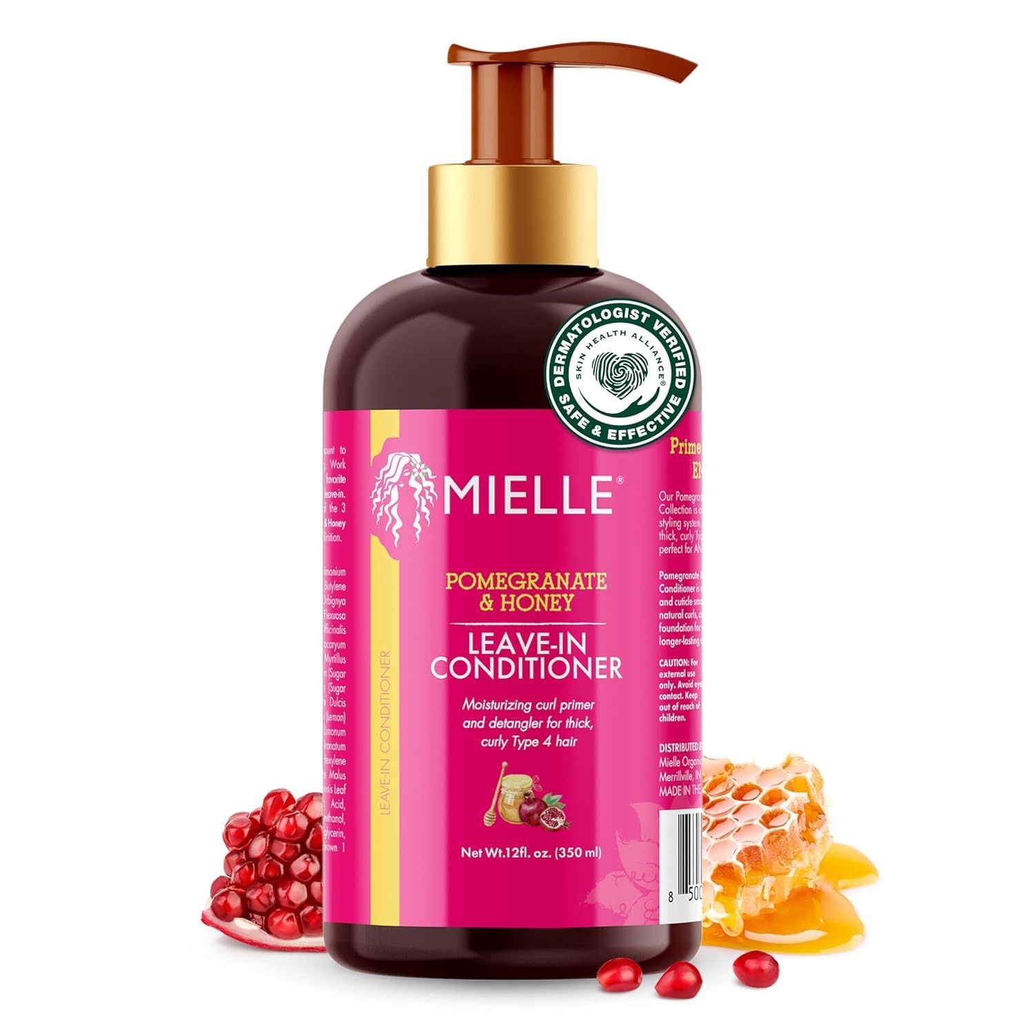 MIELLE ORGANICS Pomegranate and Honey Leave-In Conditioner (12oz)