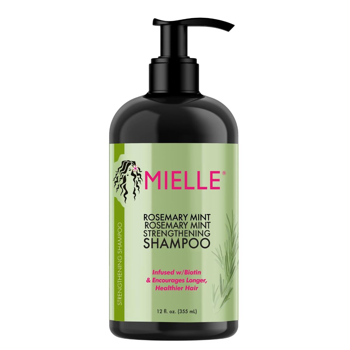 MIELLE rosemary mint strengthening shampoo 12 fl oz