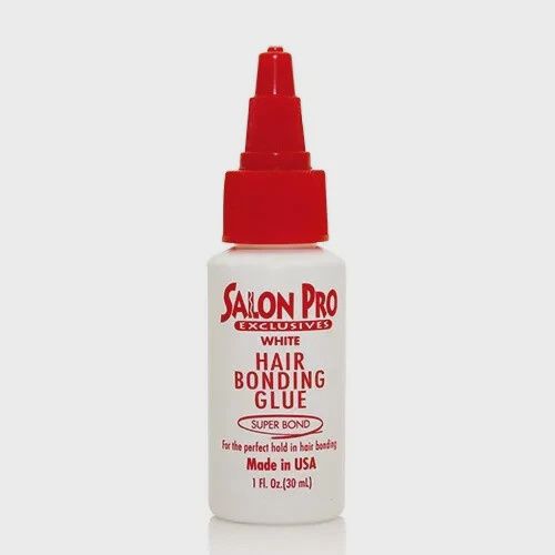 Salon Pro Hair Bonding Glue- White (1oz)