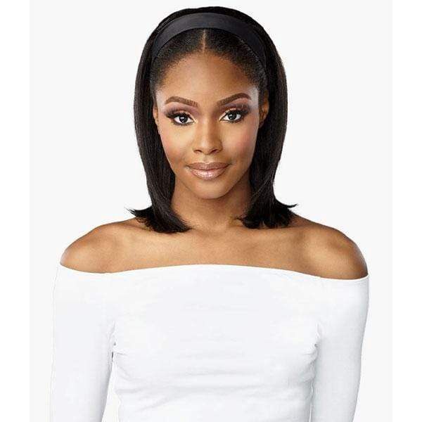 HH 10A HEADBAND STRAIGHT 14&quot; WIG NATURAL