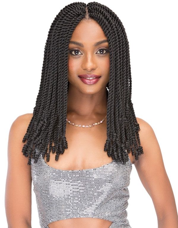 2X Senegal Curly Finish 14&quot; 1B