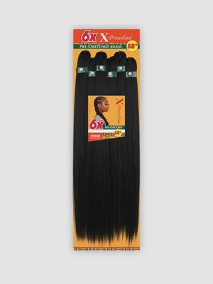 6X X-pression Pre-Stretched Braids 58&quot; #4