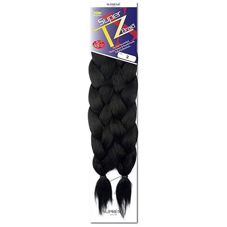 Supreme hair Super x braid TZ 2 Bundle 48&quot; #35