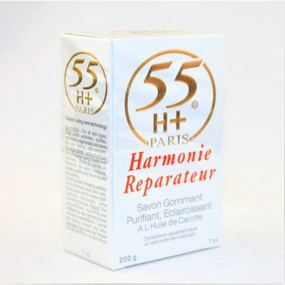 55H+ Harmonie Reparateur Exfoliating Soap (7oz)