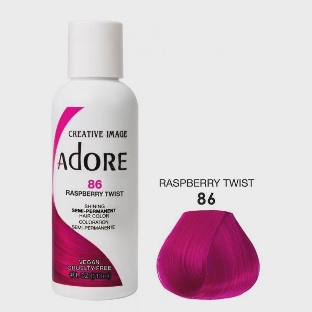 ADORE Semi Permanent Hair Color (4oz) - Group 2 086 Rasberry Twist