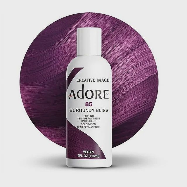ADORE Semi Permanent Hair Color (4oz) - Group 2 085 Burgandy Bliss