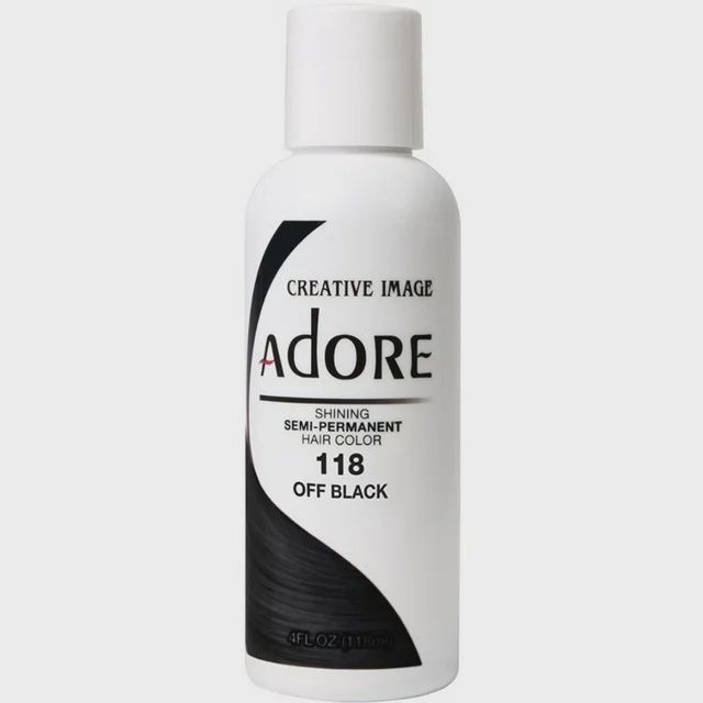 ADORE Semi Permanent Hair Color (4oz) - Group 3 118 Off Black
