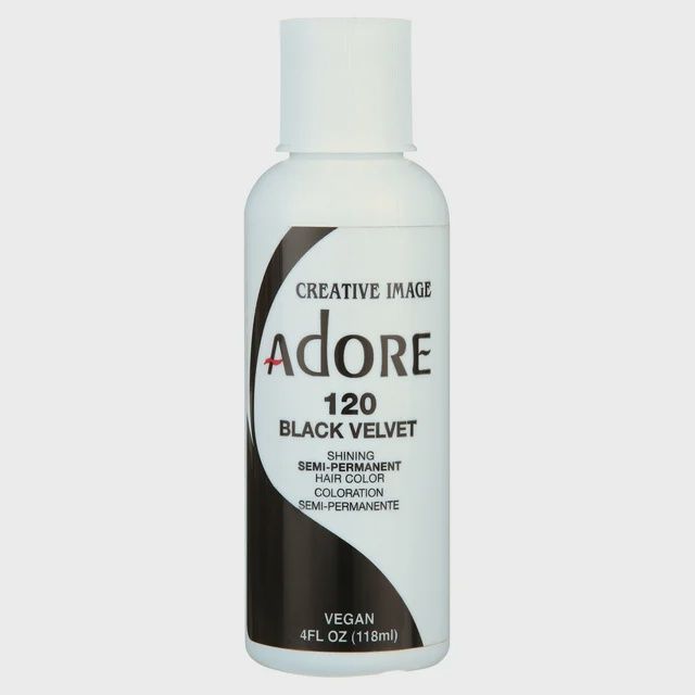 ADORE Semi Permanent Hair Color (4oz) - Group 3 120 Black Velvet