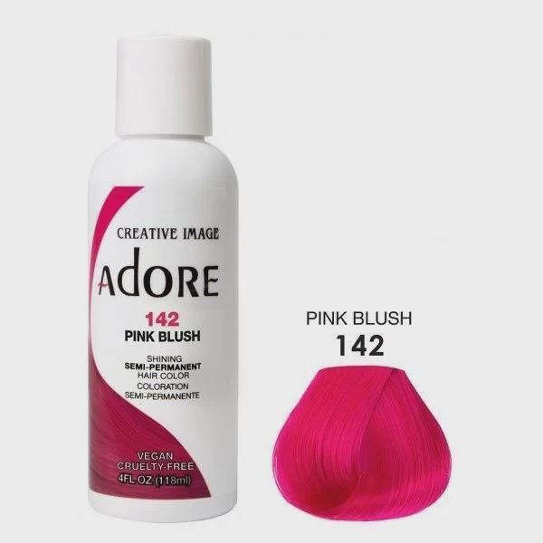 ADORE Semi Permanent Hair Color (4oz) - Group 4 142 Pink Blush