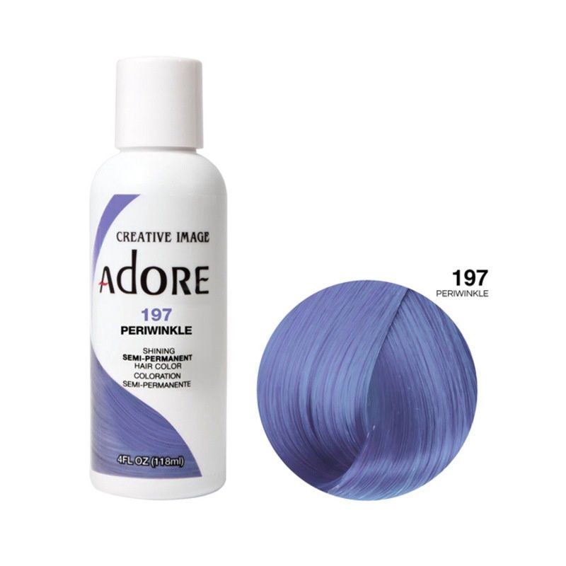 ADORE Semi Permanent Hair Color (4oz) - Group 4 197 Perwinkle