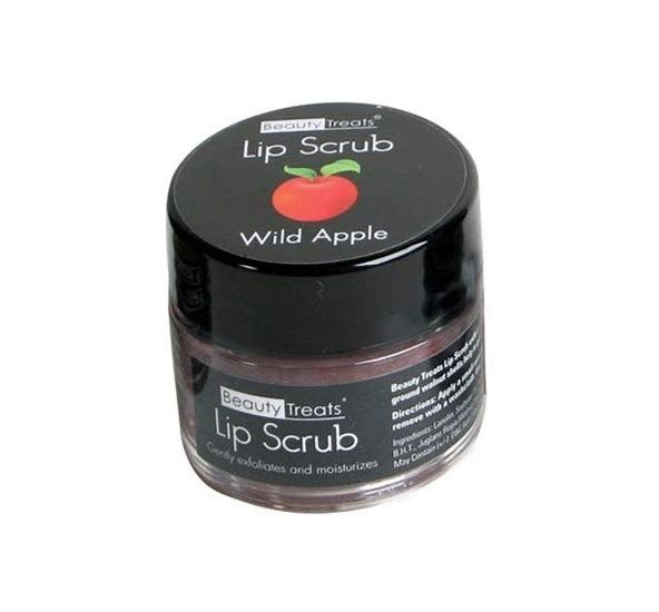 Beauty Treats Natural Lip Scrub, Fragrance: Wild Apple