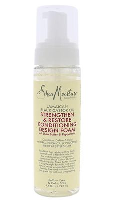 Shea Moisture Jamaican Black Castor Oil Design Foam (227ml) 7.5oz