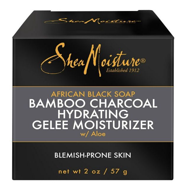 shea moisture african black soap bamboo charcoal hydrating gellee moisturizer 2oz