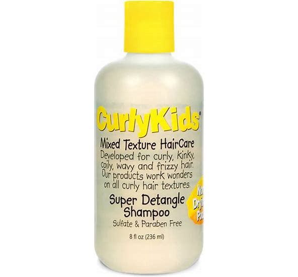 Curly Kids Super Detangle Shampoo  (8oz)