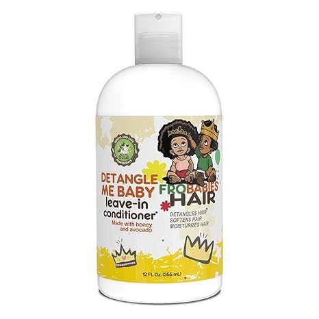 Black Earth Fro Babies Leave -in Conditioner (12oz)