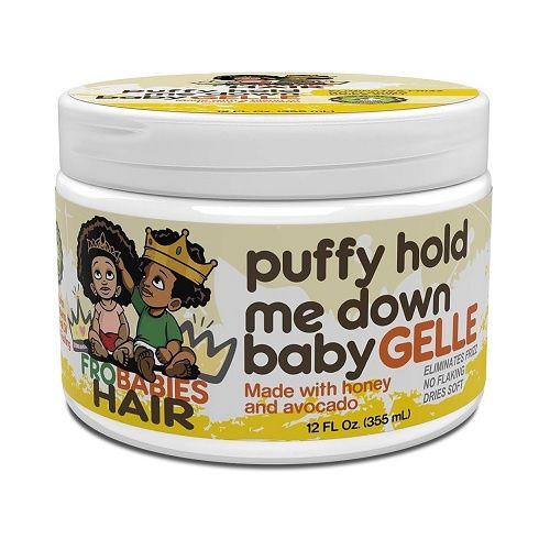 Black Earth Fro Babies Puffy Hold Me Down Gelle