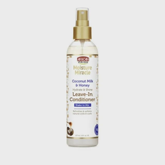 African pride moisture miracle  leave-in conditioner 8 fl oz