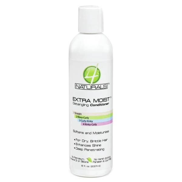 4 naturals extra moist 8 oz