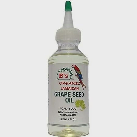 B&#39;s Organic Grape Seed Oil-scalp food (4oz)