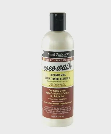 Aunt Jackie&#39;s Coconut Milk Conditioning Cleanser (12oz)