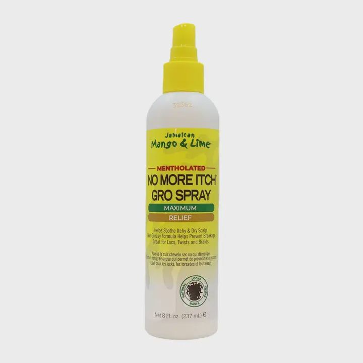 Jamaican mango and LIME Mentholated No More Itch Gro Spray (16oz)