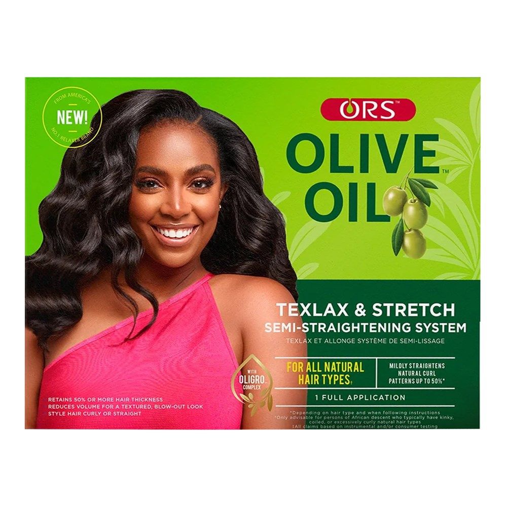 ORS Olive Oil Texlax &amp; Stretch Semi Straightening System