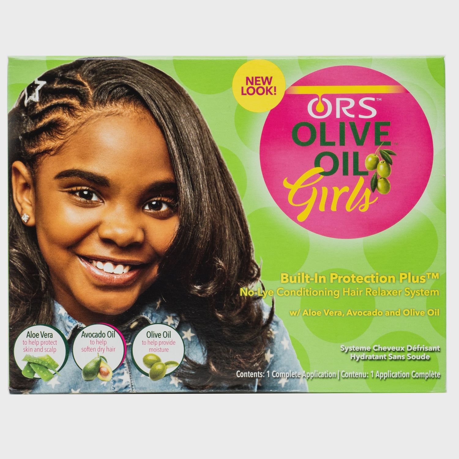 ORS Olive Oil Girls No-lye Conditioning Hair Relaxer system
