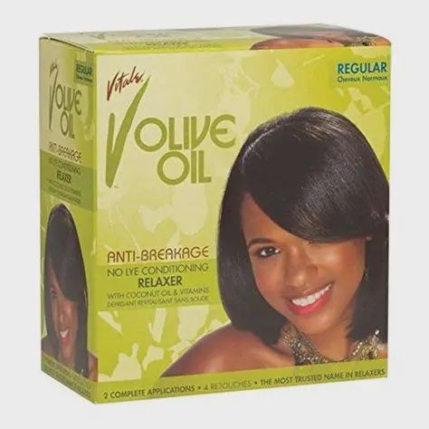 Vitale Olive Oil No Lye Relaxer Kit (6touchups)
