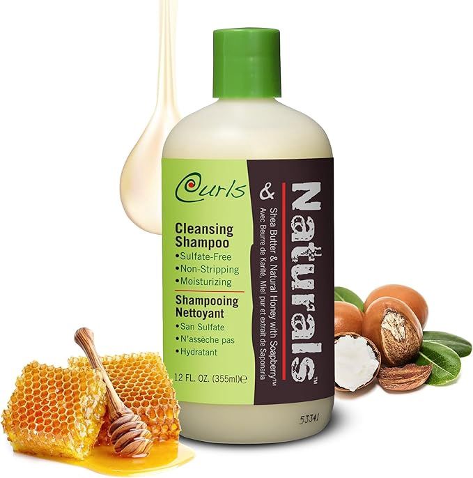Curls and Naturals Cleansing Shampoo (12oz)