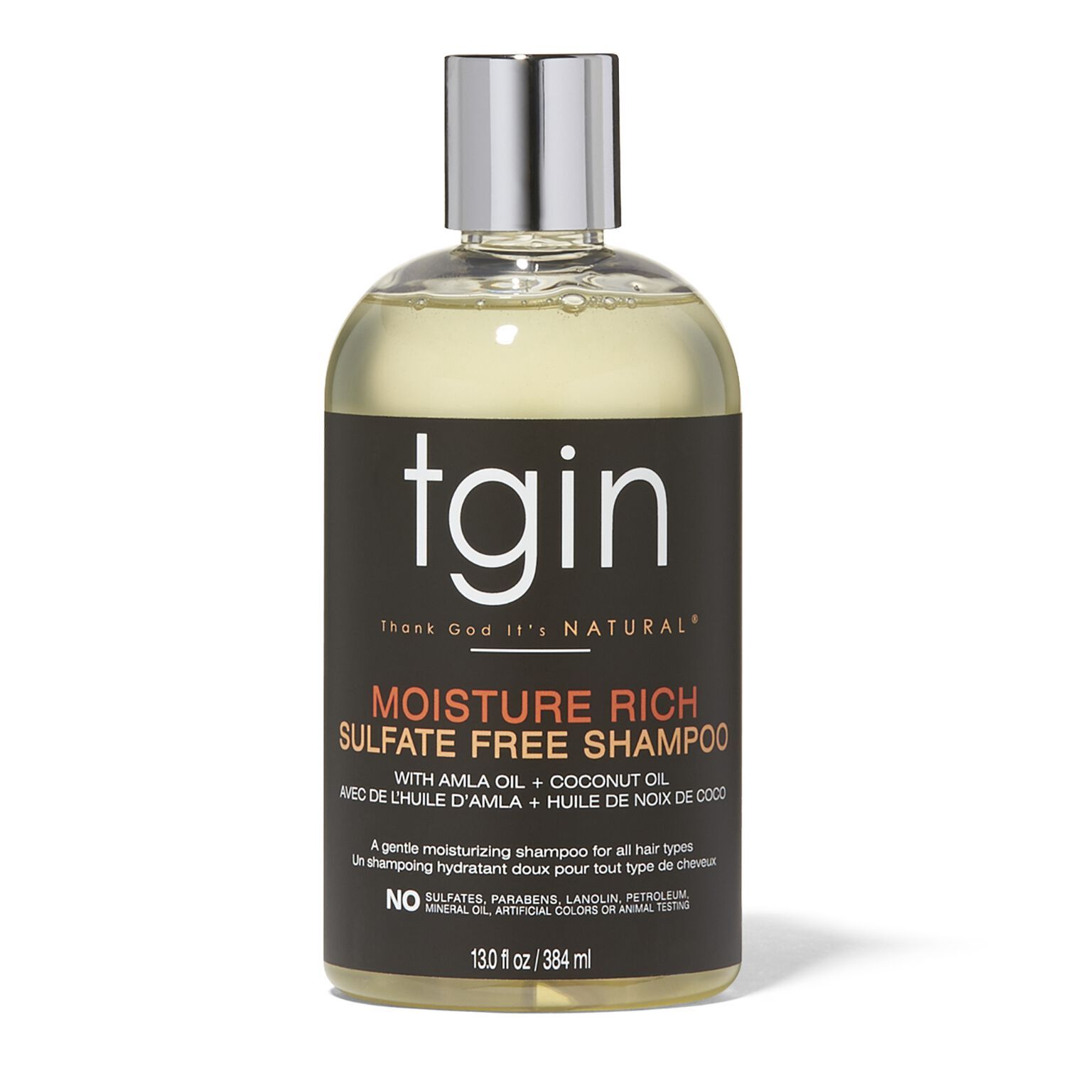 TGIN Moist Rich Sulfate Free Shampoo (13oz)