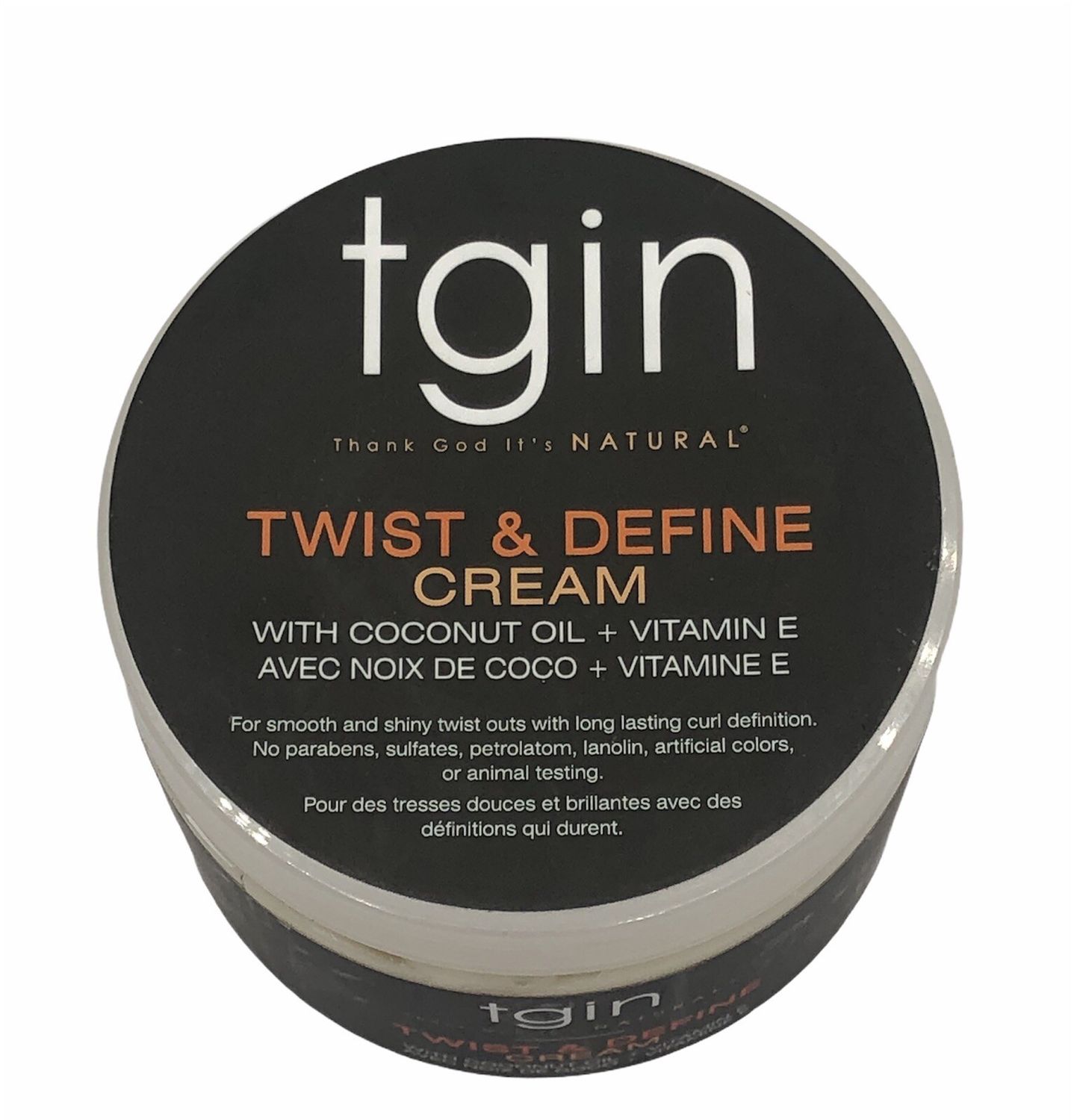 TGIN Twist and Define Cream with Coconut Oil + Vitamin E