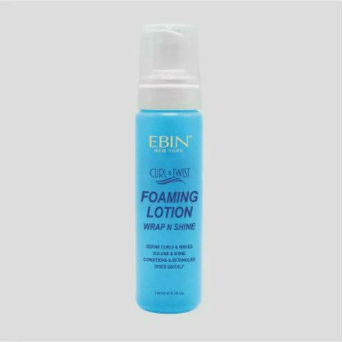 Ebin New York Curl and Twist Foam Lotion Wrap and Shine  (8.5oz)