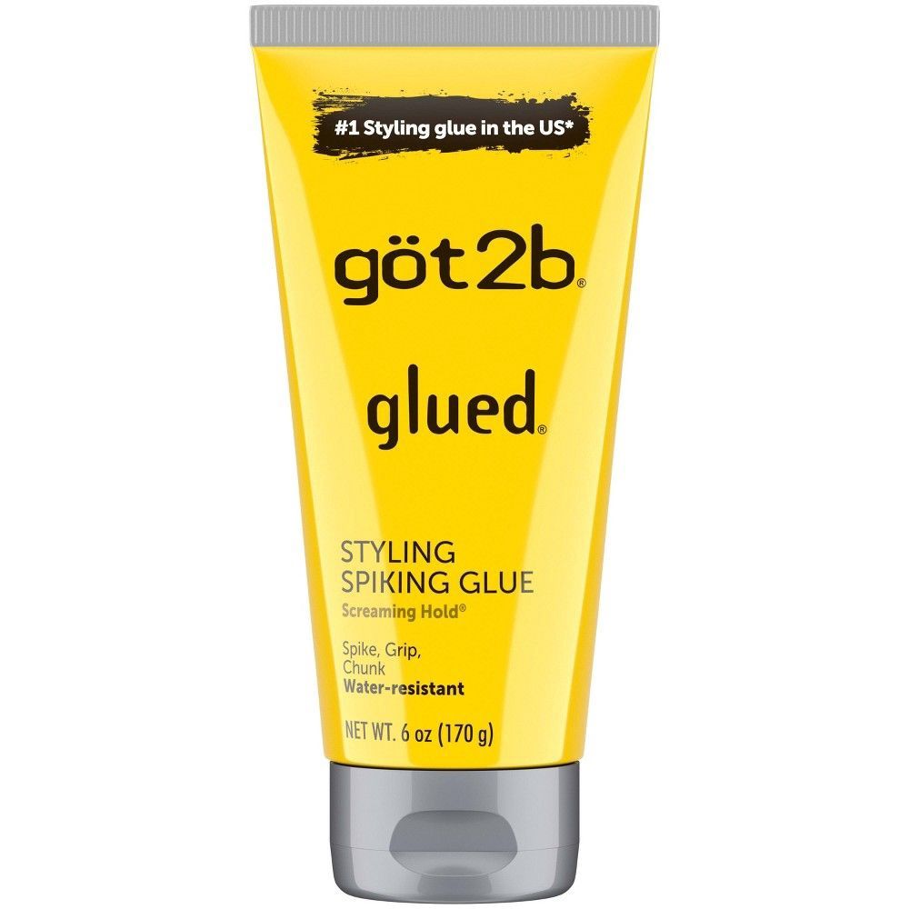 got2b  styling spiking glue water resistance 6oz (yellow tube)