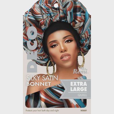 Silky Satin Bonnet Extra L Quill