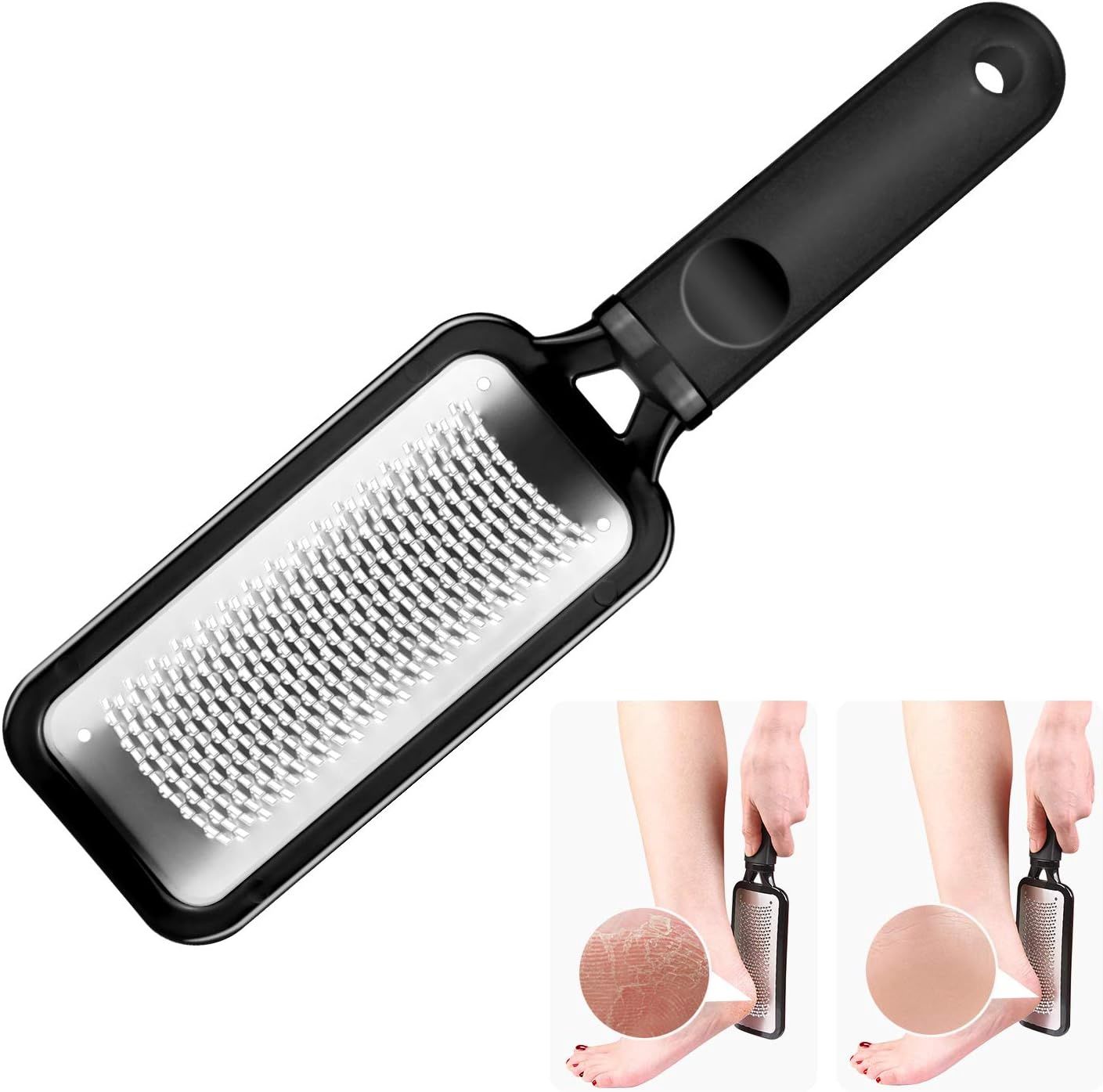 Ana beauty foot file BLACK, Color: BLACK