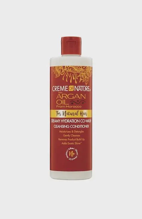 CrÃ¨me of Nature Argan Oil Creamy Hydration Co-Wash Cleansing Conditioner (12oz)