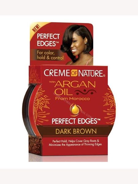 Creme of Nature Argan Oil Perfect Edges-D.Brown (2.25oz)