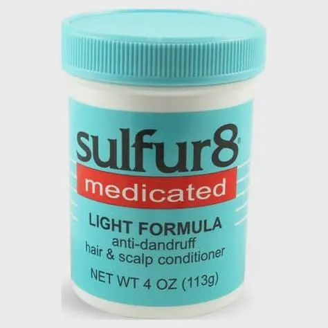 Sulfur 8 Medicated Hair and Scalp Conditioner-Light  (4oz)