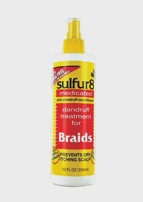 Sulfur 8 Braid Spray Dandruff Treatment (12oz)