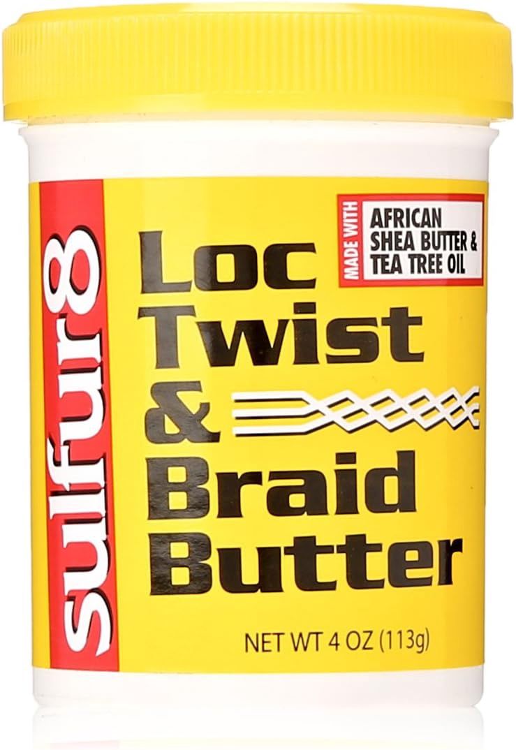 Sulfur 8 Lock Twist and Braid Butter (4oz)