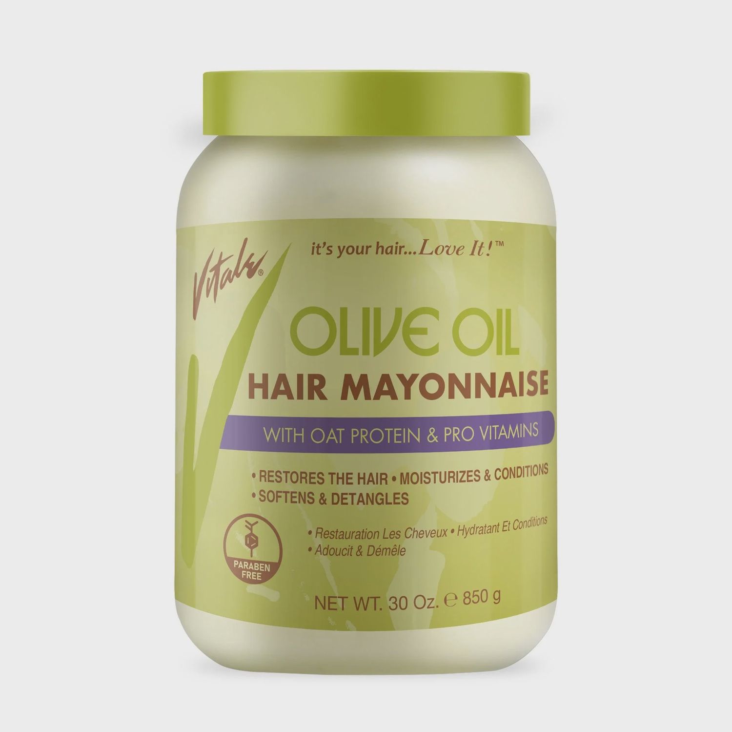 Vitale olive oil Hair Mayonnaise 30 oz