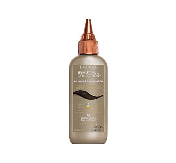 Beautiful collection Adv gray solution  Rich dark brown 2A